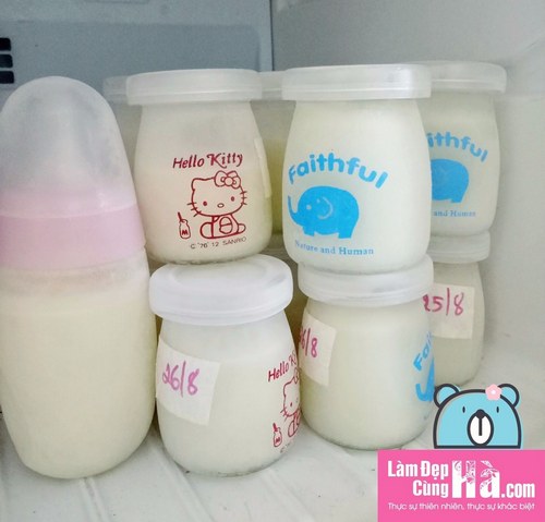 Sữa mẹ trữ đông
